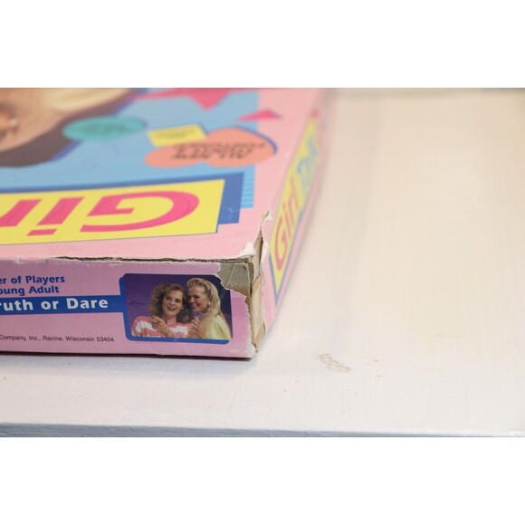 Girl Talk Board Game Vintage Classic Golden Some Writing on Pieces No Instruct - Picture 13 of 13